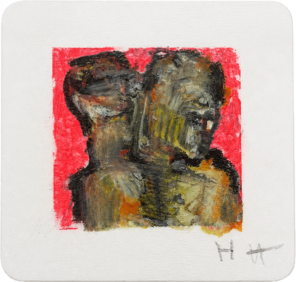 Painted coaster 13