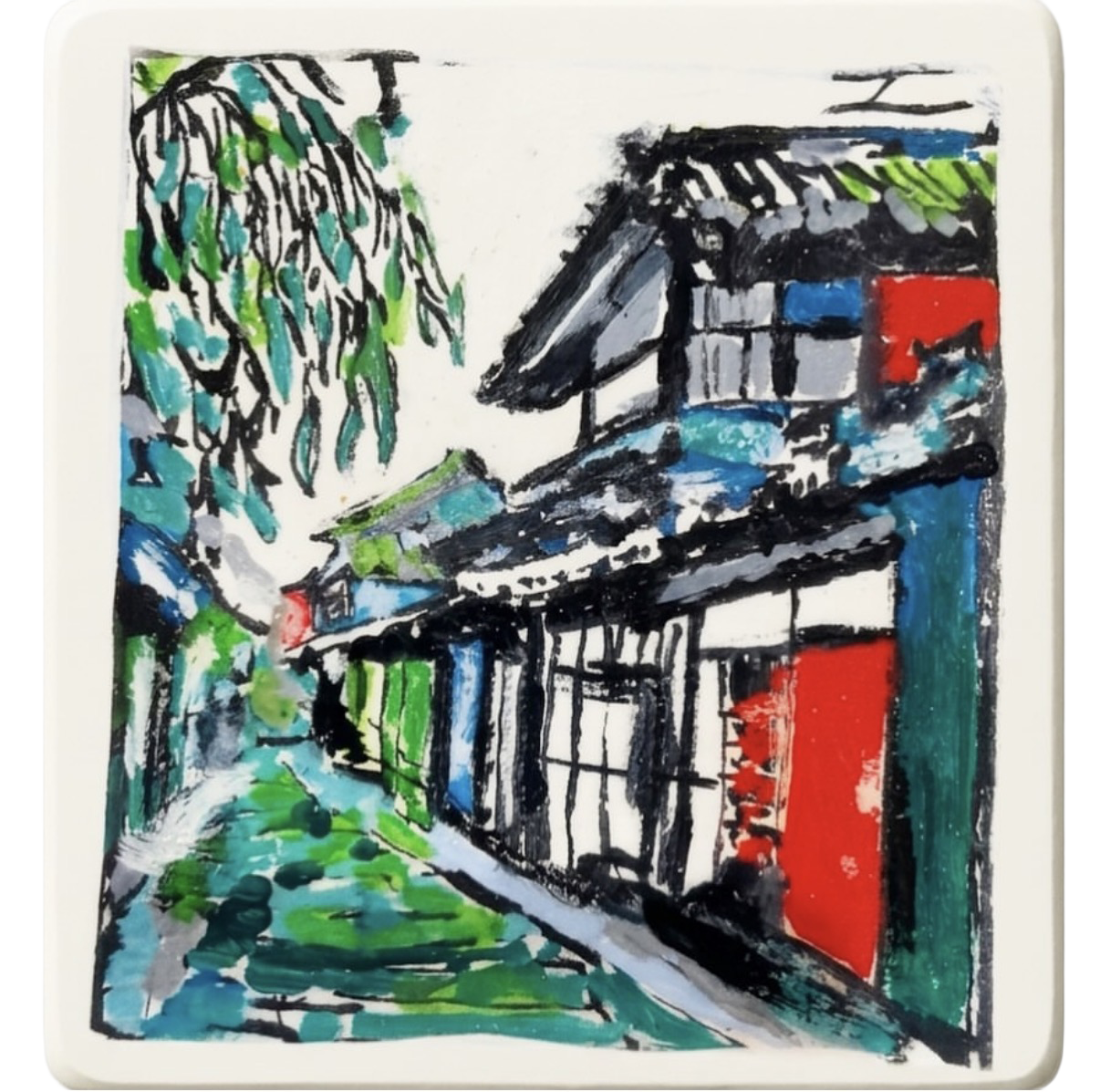 Painted coaster 6