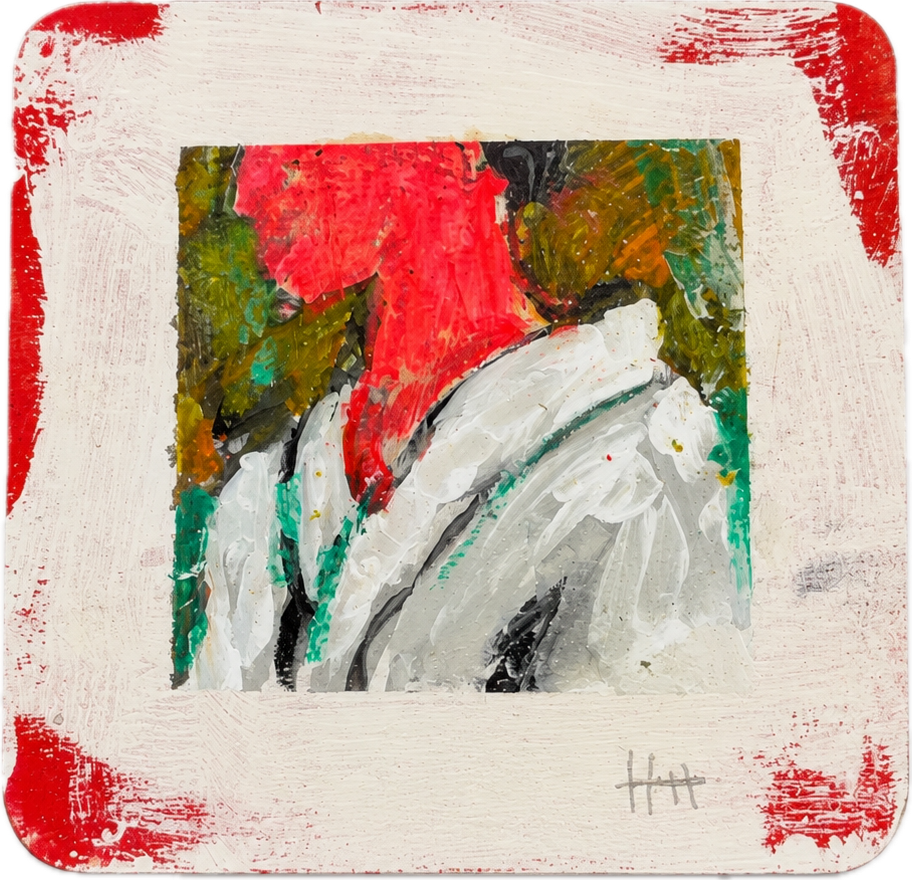 Painted coaster 16