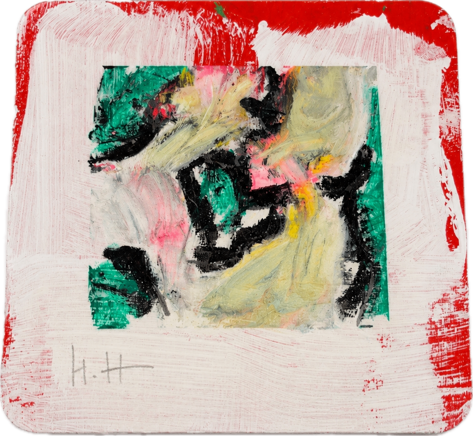 Painted coaster 17