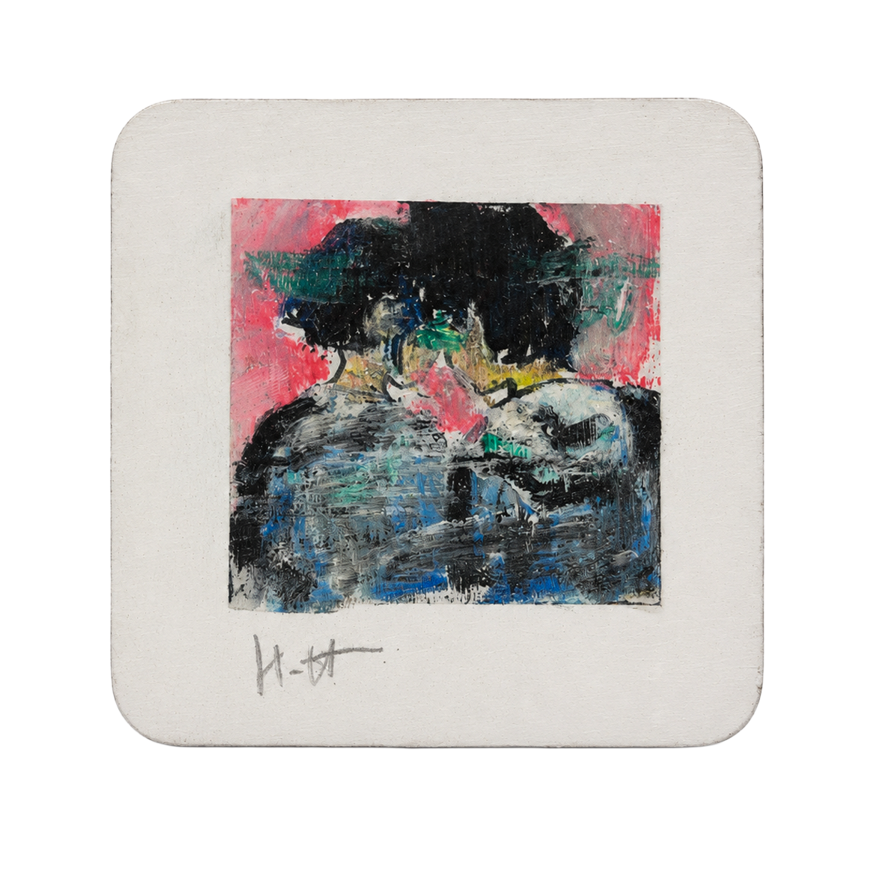 Painted coaster 11